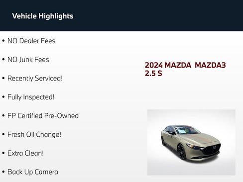 Used 2024 MAZDA MAZDA3 s AWD/4WD image 58