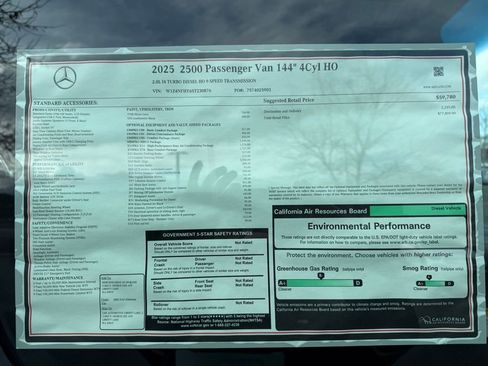 New 2025 Mercedes-Benz Sprinter 2500 image 15