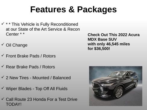 Used 2022 Acura MDX SH-AWD w/ Advance Package image 4