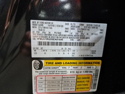 Used 2025 Ford Expedition Tremor AWD/4WD image 38