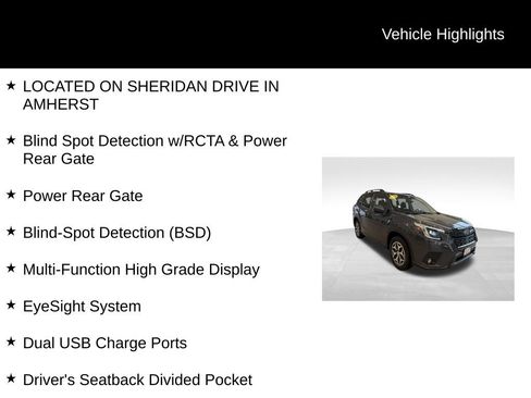 Certified 2023 Subaru Forester Premium AWD/4WD image 5