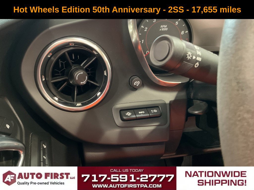 Used 2018 Chevrolet Camaro SS w/ Hot Wheels Edition RWD image 33