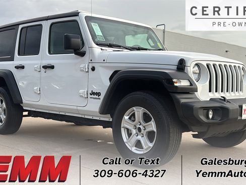 Used 2022 Jeep Wrangler Unlimited Sport image 1