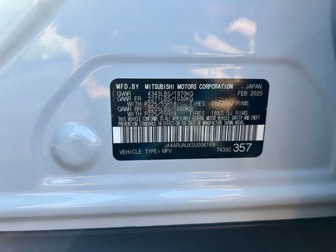 Used 2025 Mitsubishi Outlander Sport LE AWD/4WD image 31