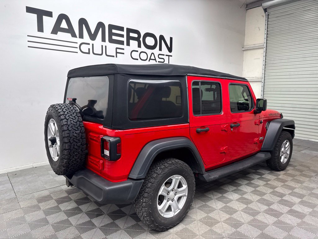 Used 2018 Jeep Wrangler Unlimited Sport S AWD/4WD image 7