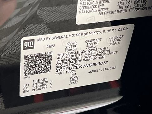 Used 2022 GMC Sierra 1500 Elevation image 28