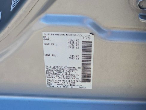 Used 2023 Nissan Altima 2.5 SV image 25