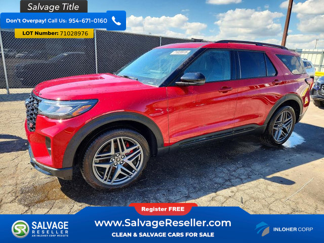Used 2026 Ford Explorer ST w/ Sun And Sound Package AWD/4WD image 1