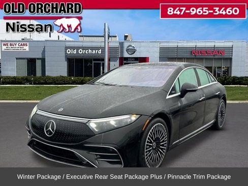 Used 2022 Mercedes-Benz EQS 580 4MATIC Sedan image 1