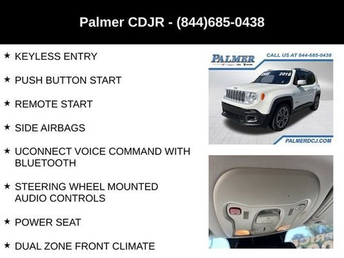 Used 2016 Jeep Renegade Limited FWD image 12