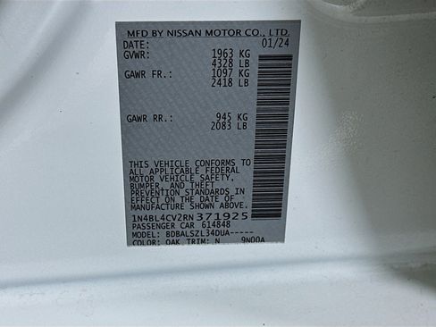 Used 2024 Nissan Altima 2.5 SR image 12