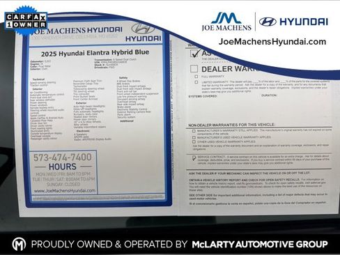Used 2025 Hyundai Elantra Blue image 37