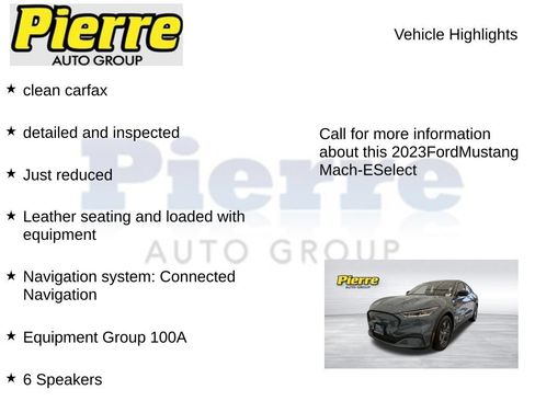 Certified 2023 Ford Mustang Mach-E Select RWD image 7