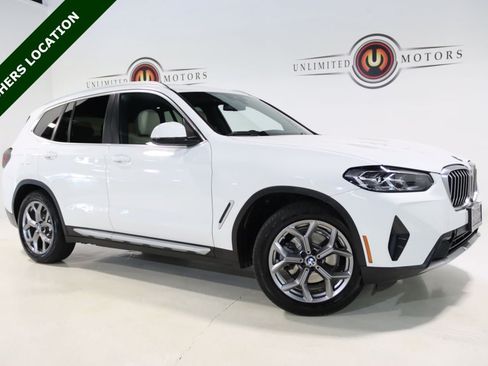 Used 2022 BMW X3 xDrive30i w/ Premium Package 2 (ZPA) AWD/4WD image 1