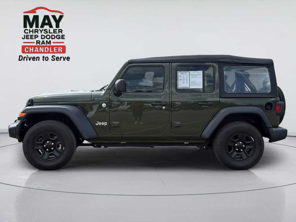Certified 2021 Jeep Wrangler Unlimited Sport AWD/4WD image 4