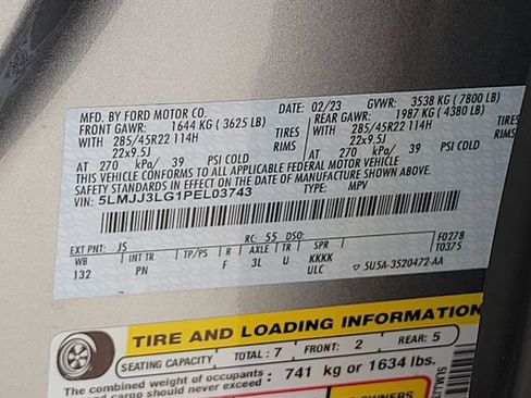 Used 2023 Lincoln Navigator L Reserve AWD/4WD image 16