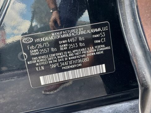 Used 2015 Hyundai Sonata Sport w/ Option Group 04 FWD image 34