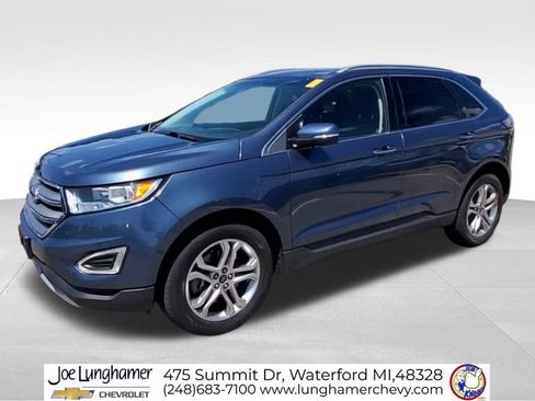 Used 2018 Ford Edge Titanium w/ Technology Package AWD/4WD image 4