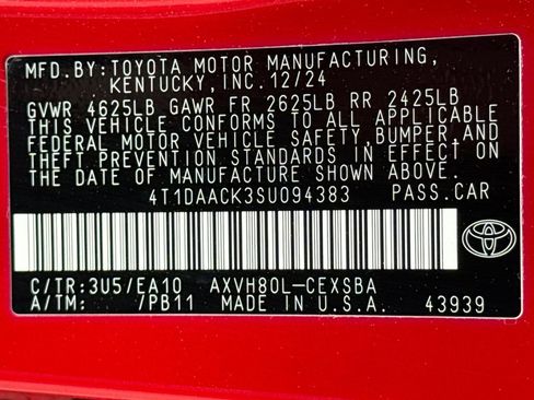 Used 2025 Toyota Camry SE w/ Convenience Package image 30