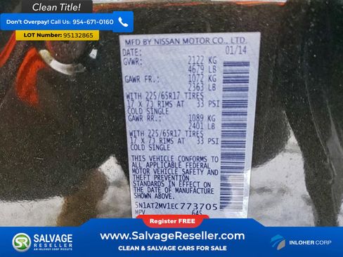 Used 2014 Nissan Rogue SV w/ SV Premium Package image 19