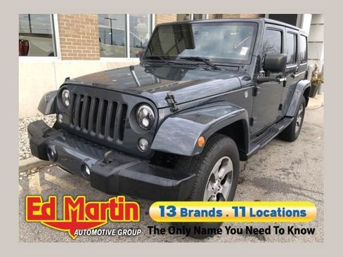 Used 2017 Jeep Wrangler Unlimited Sahara image 1