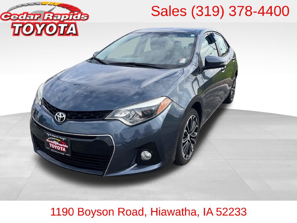 Used 2015 Toyota Corolla S FWD 360° Tour