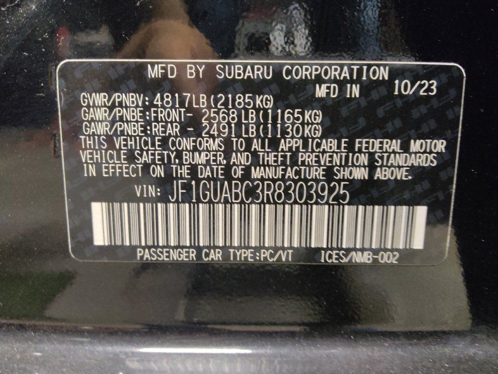 Used 2024 Subaru Impreza 2.0i AWD/4WD image 33