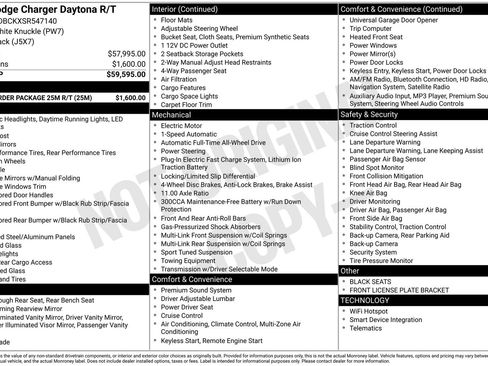 New 2025 Dodge Charger R/T w/ Quick Order Package 25M R/T image 23