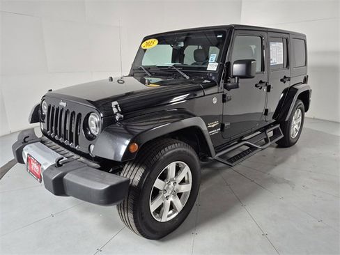 Used 2015 Jeep Wrangler Unlimited Sahara w/ Connectivity Group image 1