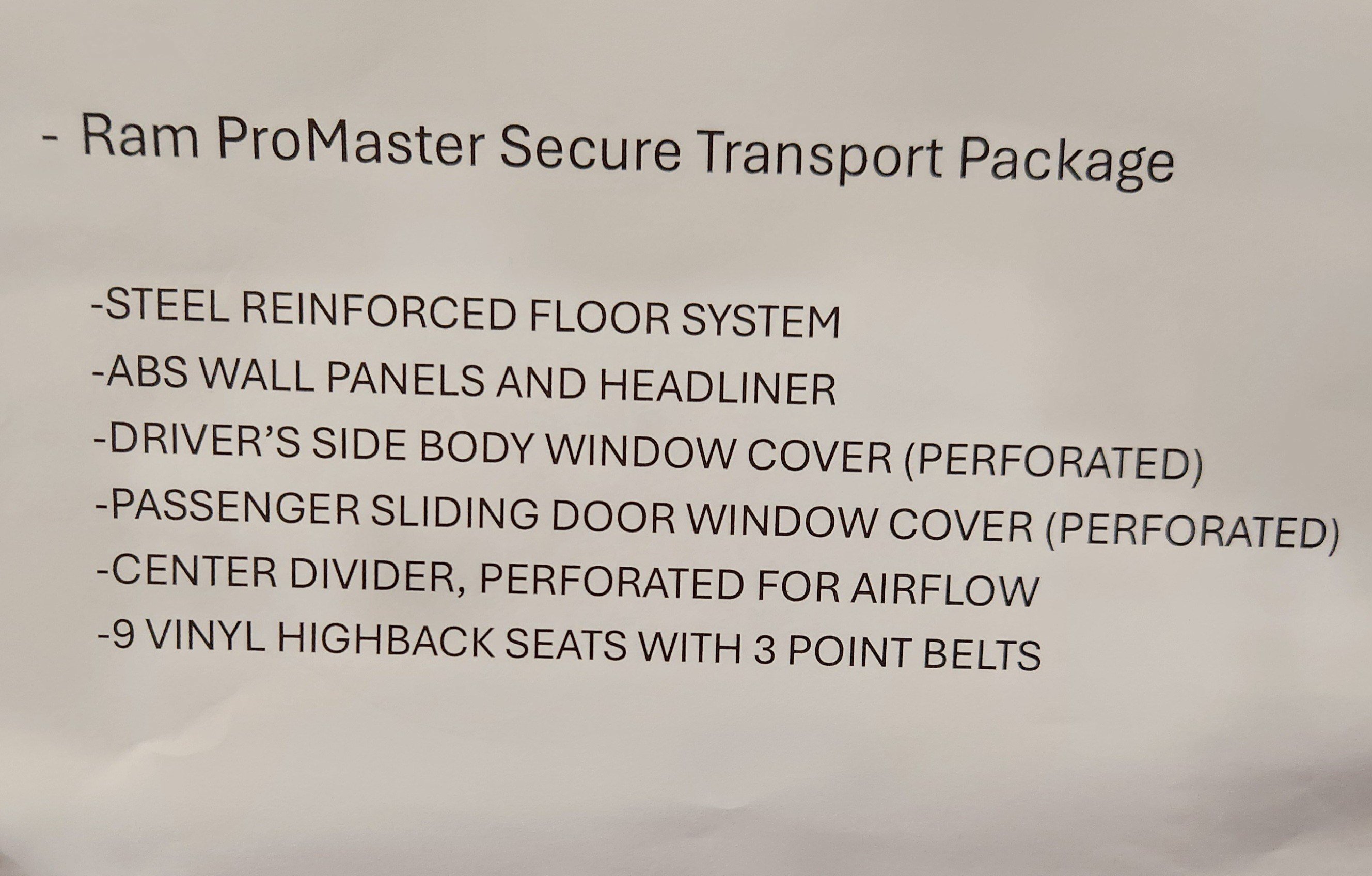 Used 2023 RAM ProMaster 2500 FWD image 2