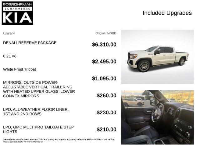 Used 2022 GMC Sierra 1500 Denali w/ Denali Reserve Package AWD/4WD image 4