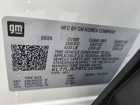New 2026 Chevrolet Trax RS w/ Driver Confidence Package FWD image 16
