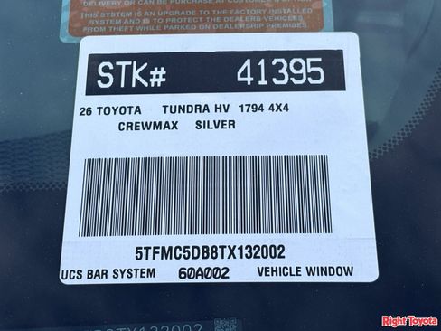 New 2026 Toyota Tundra 1794 Edition AWD/4WD image 21