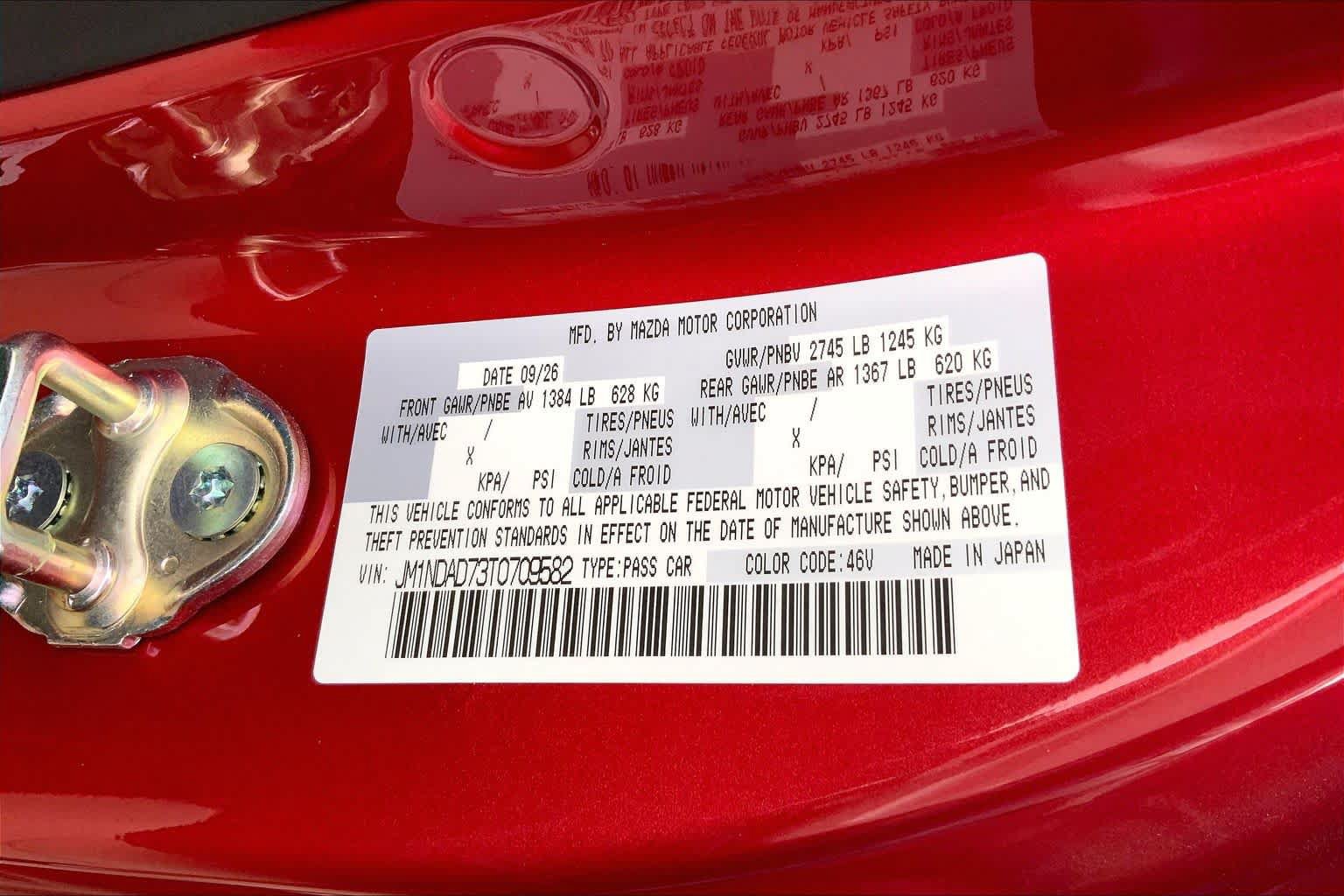 New 2026 MAZDA MX-5 Miata Grand Touring RWD image 21