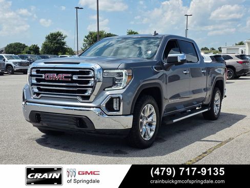 Used 2021 GMC Sierra 1500 SLT w/ SLT Premium Plus Package AWD/4WD image 3