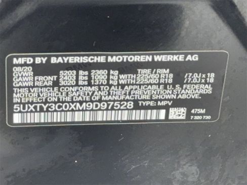 Used 2021 BMW X3 sDrive30i w/ Convenience Package image 57