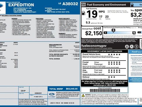 Used 2020 Ford Expedition XLT w/ Equipment Group 202A RWD image 4