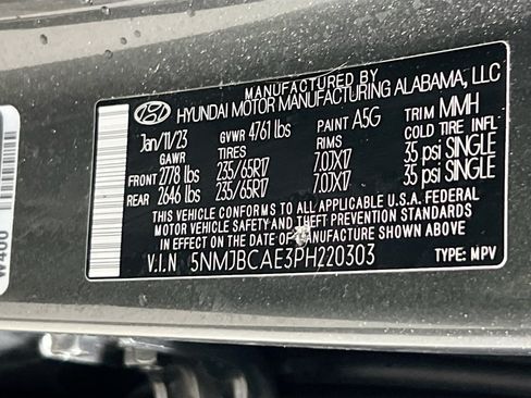 Used 2023 Hyundai Tucson SEL AWD/4WD image 30