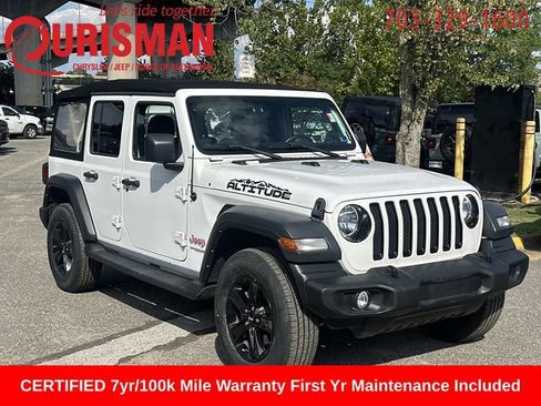 Used 2021 Jeep Wrangler Unlimited Sport AWD/4WD image 1