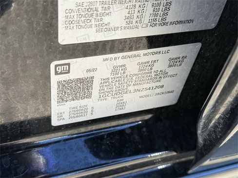 Certified 2022 Chevrolet Silverado 1500 LTZ w/ LTZ Premium Package image 34