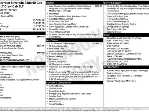 New 2026 Chevrolet Silverado 3500 LT w/ Convenience Package AWD/4WD image 42
