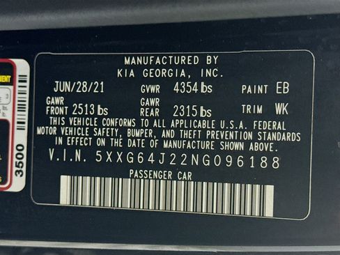 Used 2022 Kia K5 GT-Line w/ GT-Line FWD Premium Package image 40