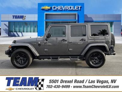 Used 2016 Jeep Wrangler Unlimited Sahara
