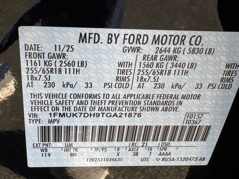 Used 2026 Ford Explorer Active RWD image 44