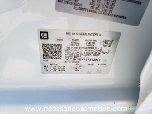 Used 2025 Chevrolet Silverado 2500 LT AWD/4WD image 41