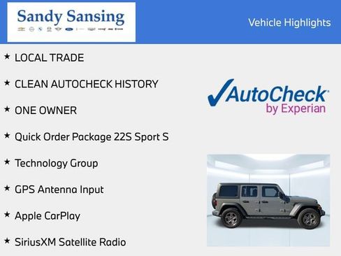 Used 2021 Jeep Wrangler Unlimited Sport S image 7