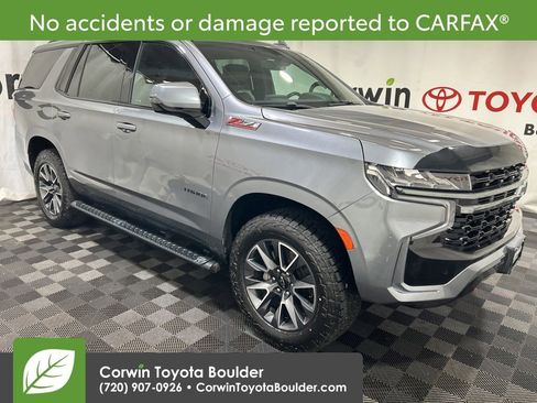 Used 2021 Chevrolet Tahoe Z71 w/ Z71 Signature Package image 1