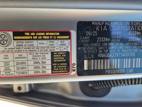 New 2026 Kia K5 GT-Line w/ GT-Line Premium Package image 27