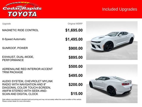 Used 2016 Chevrolet Camaro SS image 6