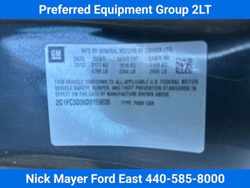 Used 2013 Chevrolet Camaro LT w/ RS Package image 11